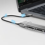 Orico TXM2-C3 M.2 NVME USB-C 3.2 10Gb/s diskų dėžutė - pilka -- Hard Drive Adapters