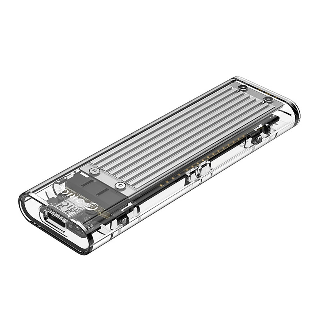 Orico TCM2-C3 M.2 NVME į USB-C 10Gb/s diskų dėžutė - pilka -- Hard Drive Adapters