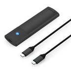 Orico PWM2-G2 M.2 NVME USB-C 10Gb/s Disko Dėklas – Juodas -- Hard Drive Adapters