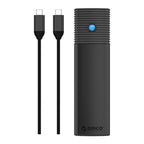 Orico PWM2-G2 M.2 NVME USB-C 10Gb/s Disko Dėklas – Juodas -- Hard Drive Adapters