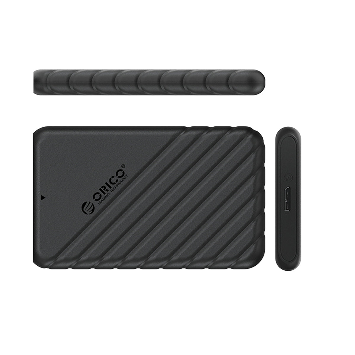 Orico 25PW1-U3 2,5" HDD/SSD Micro USB-B 3.0 5Gb/s Disko Kasetė - Juoda -- Hard Drive Adapters
