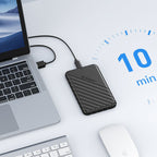 Orico 25PW1C-C3 2,5" HDD/SSD USB-C 3.1 5Gb/s Disko Kasetė - Juoda -- Hard Drive Adapters