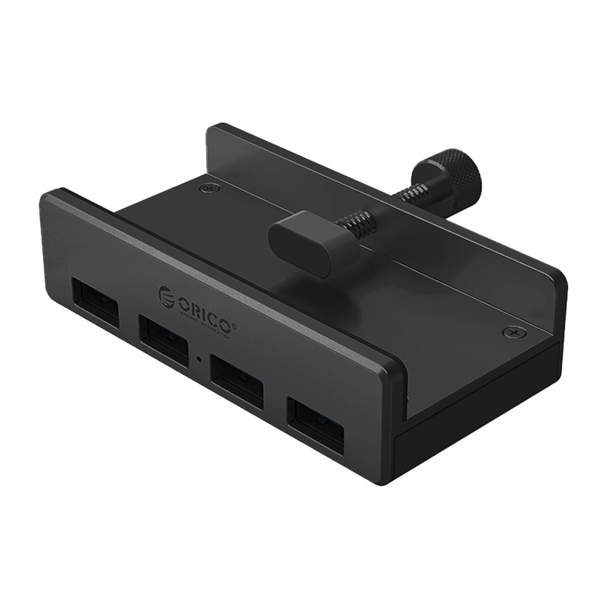 Orico MH4PU Hub su spaustuku 4x USB-A 3.0 - Juodas -- USB Hubs