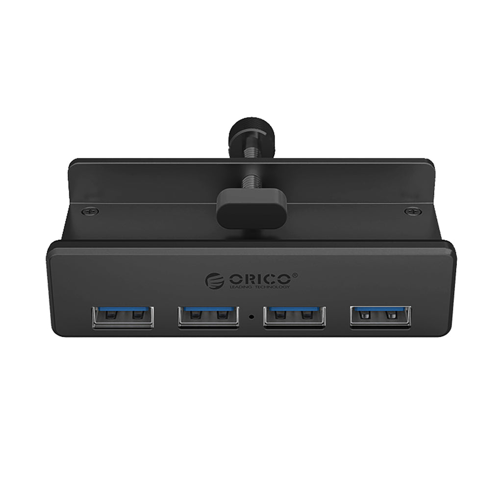 Orico MH4PU Hub su spaustuku 4x USB-A 3.0 - Juodas -- USB Hubs