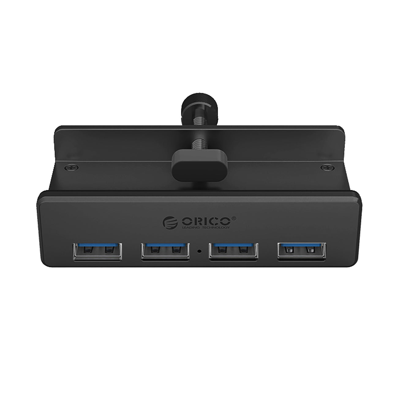 Orico MH4PU Hub su spaustuku 4x USB-A 3.0 - Juodas -- USB Hubs