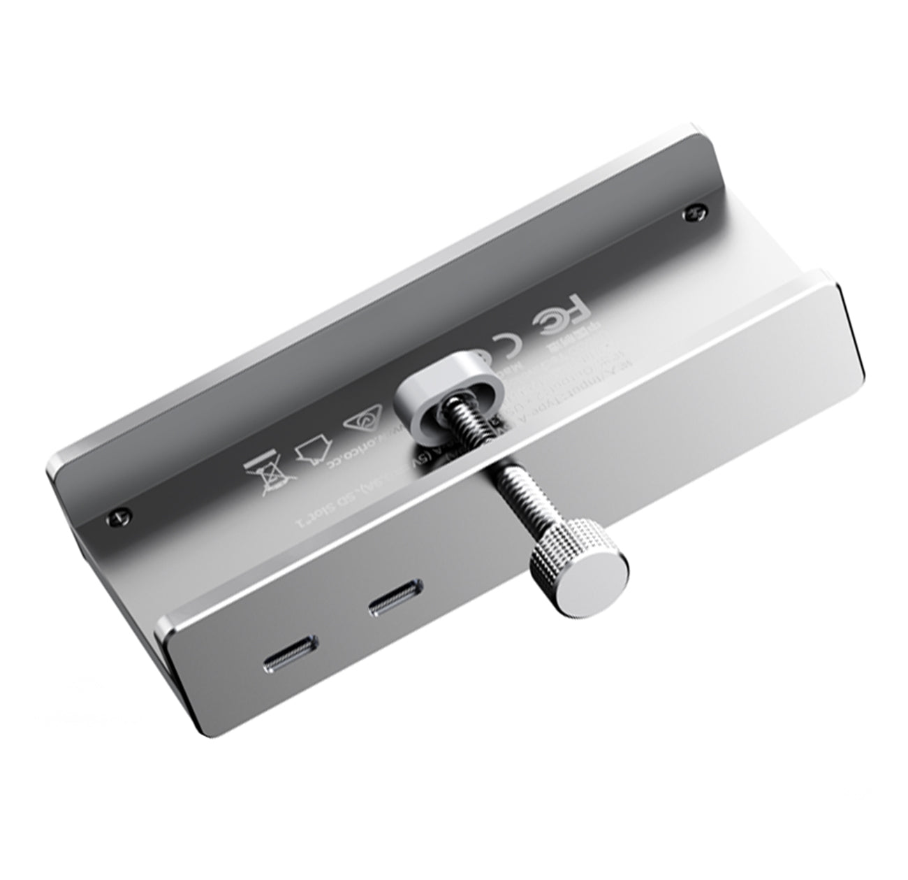 Orico MH5PMM šaliklis su spaustuku USB-C / 2x USB-A 3.0, + SD&TF + 3,5 mm garso - juodas -- USB Hubs