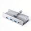 Orico MH4PC šaliklis su spaustuku USB-C / 3x USB-A 3.0 + 1x USB-C 3.0 - sidabras -- USB Hubs