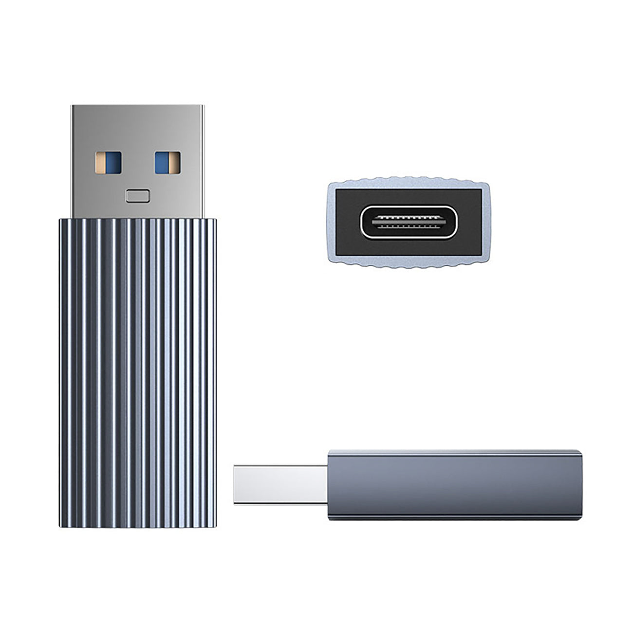 Orico AH-AC10 adapteris USB-C į USB-A 3.1 adapteris – pilkas