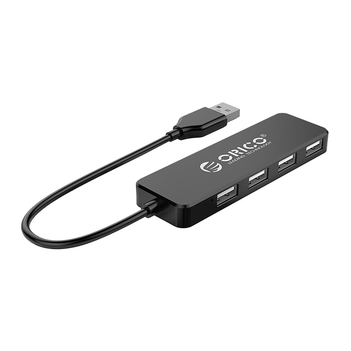 Orico FL01 USB-A Hub Docking Station 4x USB-A 2.0 - Juoda -- USB Hubs