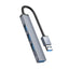 Orico AH-A13 USB-A Hub Docking Station 1x USB-A 3.0 + 3x USB-A 2.0 - Pilka -- USB Hubs