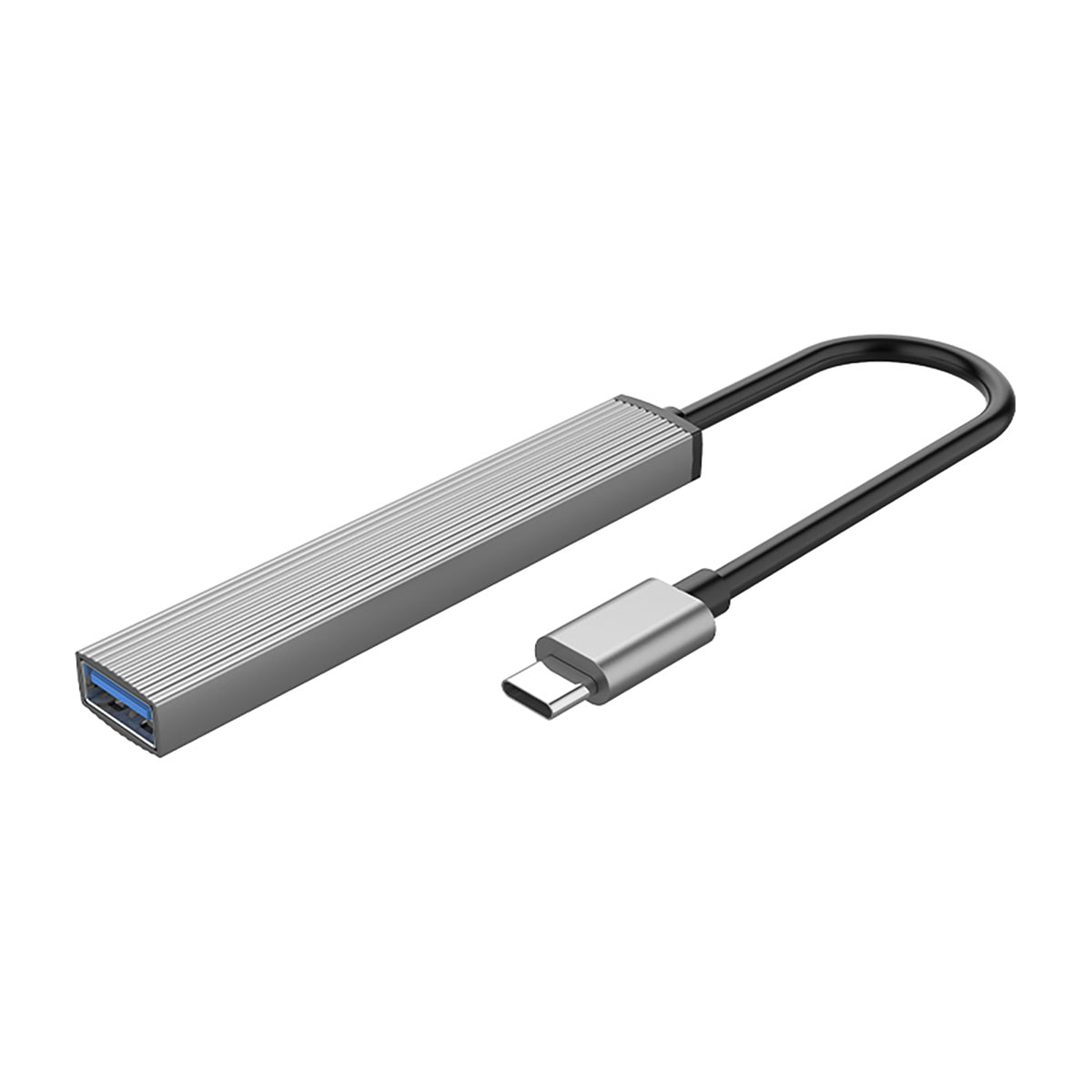 Orico AH-13 USB-C Hub Doko Stotele 1x USB-A 3.0 + 3x USB-A 2.0 - Pilka -- USB Hubs