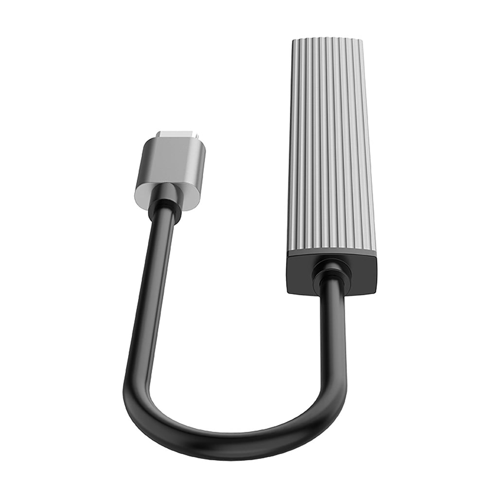 Orico AH-13 USB-C Hub Doko Stotele 1x USB-A 3.0 + 3x USB-A 2.0 - Pilka -- USB Hubs