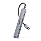 Orico YSB4-U2 USB-C Hub Doko Stotele 2x USB-A 2.0 + 1x USB-A 3.0 + 1x USB-C 2.0 + 1x USB-C - Pilka -- USB Hubs