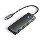 USB-C Hub Orico PAPW2AC-C3 prijungimo stotis 2x USB-A 3.0 + 2x USB-C 3.0 - juoda -- USB Hubs
