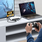 Orico OM28PR-G2 USB-C doko stotis su M.2 disko lizdu + 1 x USB-A 3.2 + 1x USB-C 3.2 + 2x USB-A 2.0 + 1x HDMI + 1x...