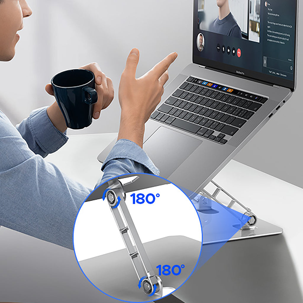 Orico LST02I nešiojamojo kompiuterio stovas – sidabrinis -- Laptop Stands