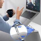Orico LST02I nešiojamojo kompiuterio stovas – sidabrinis -- Laptop Stands