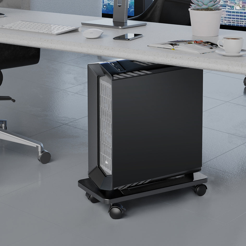 Orico CPB6 Kompiuterio Stovas su Ratukais - Juoda -- Uncategorized
