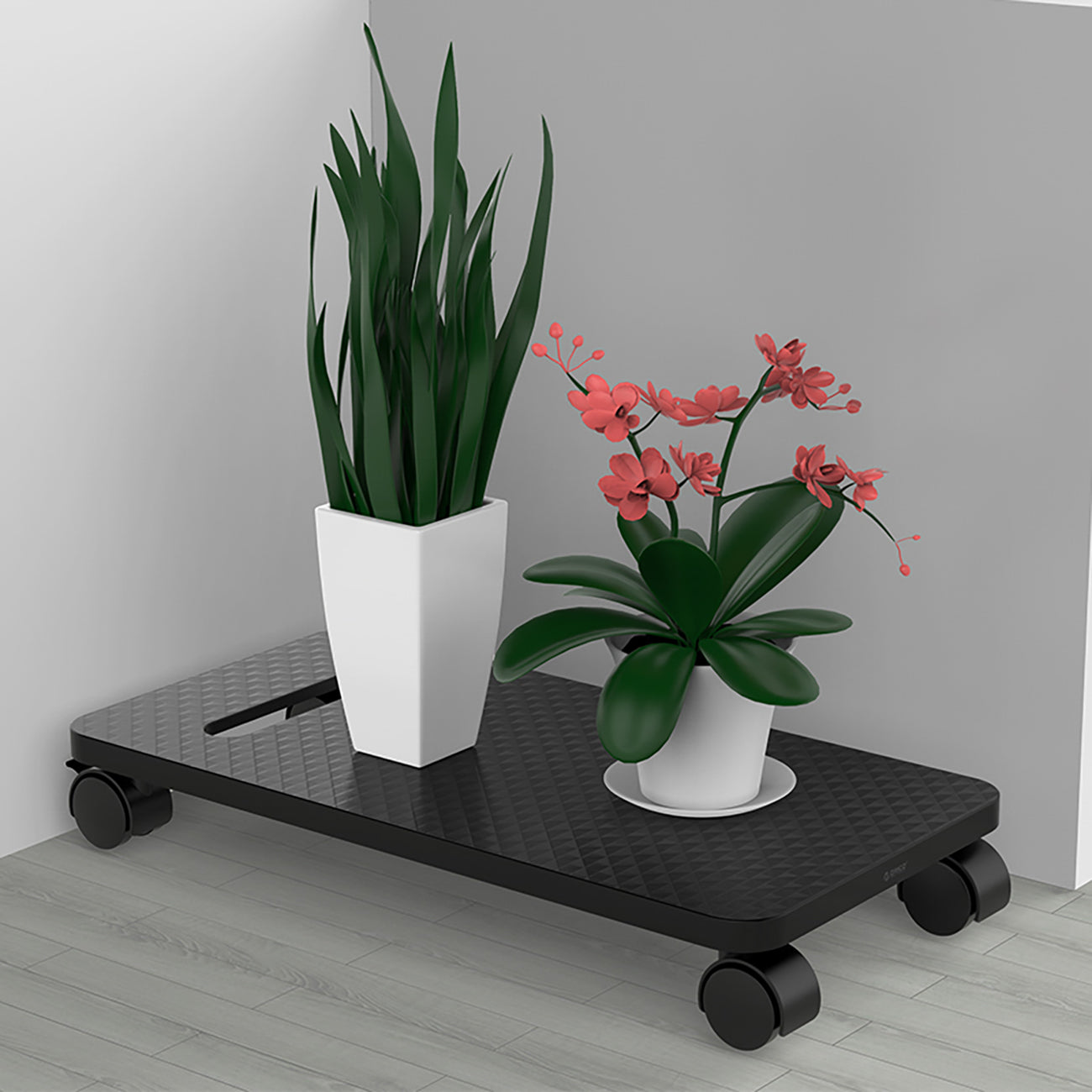 Orico CPB1 Kompiuterio Stovas su Ratukais - Juoda -- Uncategorized