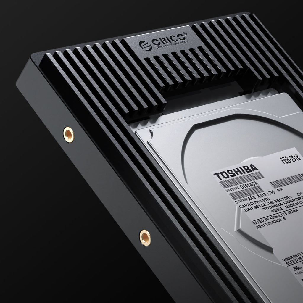 Orico D2SS-6G disko adapteris 2,5" į 3,5" keitiklis – juodas -- Hard Drive Adapters