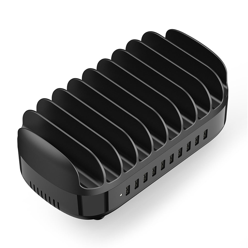 Orico DUK-10P-V1 išmanioji įkrovimo stotelė 10 x USB-A - juoda -- Cell phone chargers