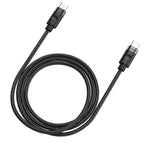 Orico CDX 60W 3A Power Delivery USB-C - USB-C 1m laidas - juodas -- Cell phone cables