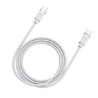 Orico CDX 60W 3A Power Delivery USB-C - USB-C 1m laidas - baltas