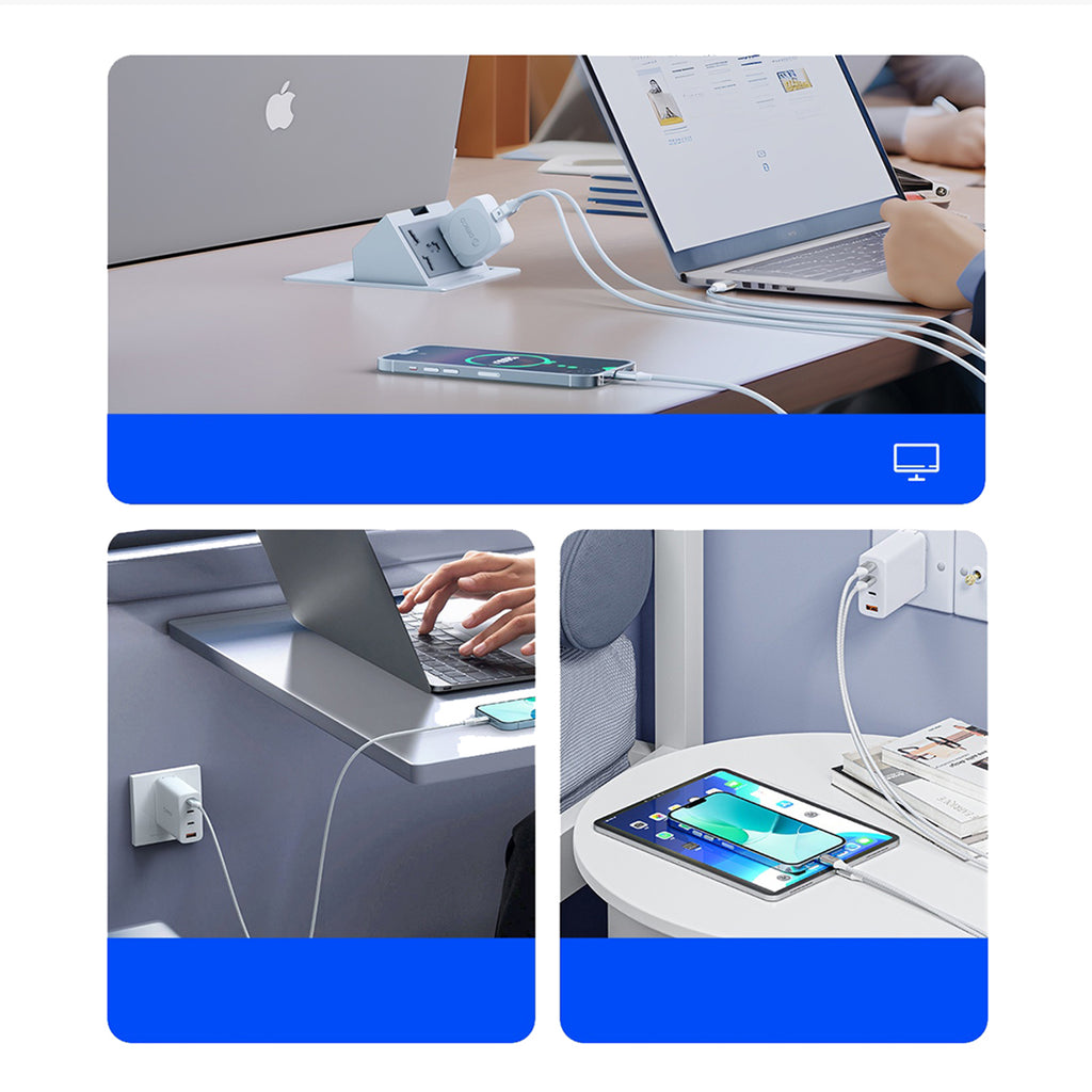 Orico CDX 100W 5A Power Delivery USB-C - USB-C 1m laidas - baltas