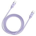 Orico CDX 60W 3A Power Delivery USB-C - USB-C 1m laidas - violetinis -- Cell phone cables