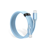 Orico CDX 100W 5A Power Delivery USB-C - USB-C laidas 1m - mėlynas