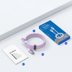 Orico CDX Laidas USB-C - USB-C 100W 5A Power Delivery 1m violetinis