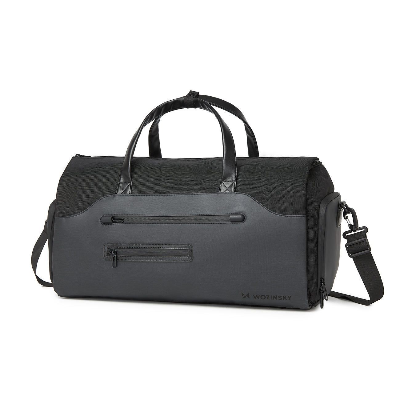Wozinsky Premium kostiumo kelioninis krepšys su drėgna kišenele (45L) - Juodas -- Laptop Bags