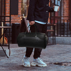 Wozinsky Premium kostiumo kelioninis krepšys su drėgna kišenele (45L) - Juodas -- Laptop Bags