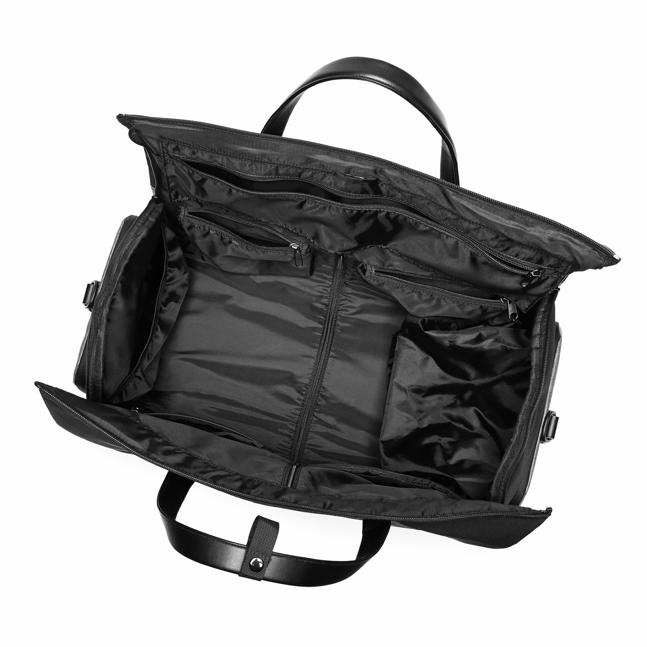 Wozinsky Premium kostiumo kelioninis krepšys su drėgna kišenele (45L) - Juodas -- Laptop Bags