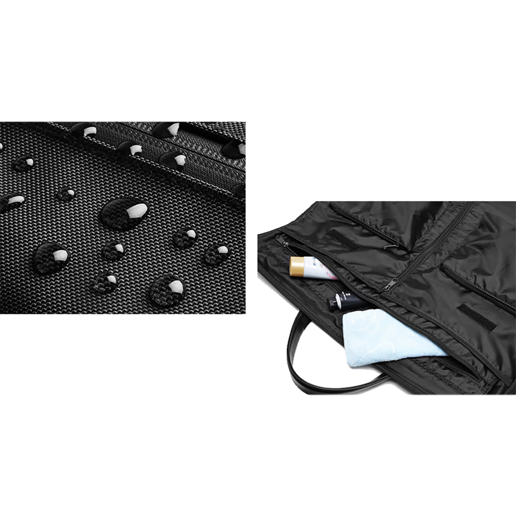 Wozinsky Premium kostiumo kelioninis krepšys su drėgna kišenele (45L) - Juodas -- Laptop Bags