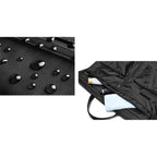 Wozinsky Premium kostiumo kelioninis krepšys su drėgna kišenele (45L) - Juodas -- Laptop Bags