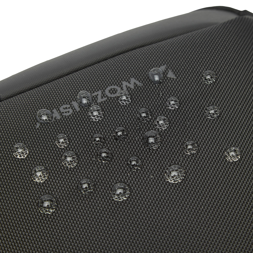 Wozinsky Premium 15.6'' nešiojamojo kompiuterio kuprinė/krepšys su dirželiu - juoda -- Laptop Bags