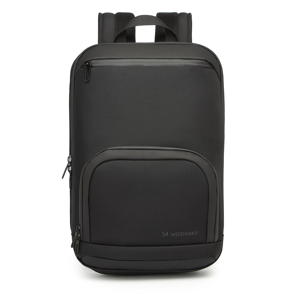 Wozinsky Premium vandeniui atspari nešiojamojo kompiuterio kuprinė - juoda -- Laptop Bags