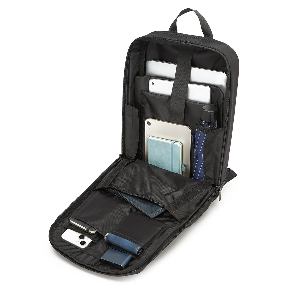 Wozinsky Premium vandeniui atspari nešiojamojo kompiuterio kuprinė - juoda -- Laptop Bags