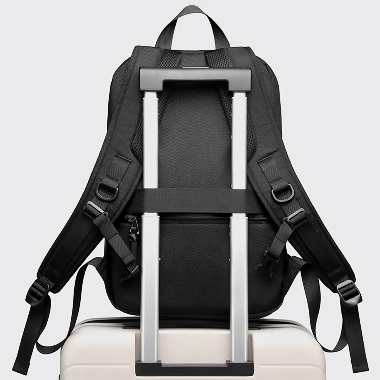 Wozinsky Premium vandeniui atspari nešiojamojo kompiuterio kuprinė - juoda -- Laptop Bags