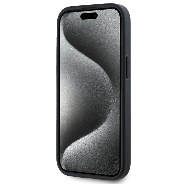 DKNY MagSafe dėklas iPhone 15 – smėlio spalvos