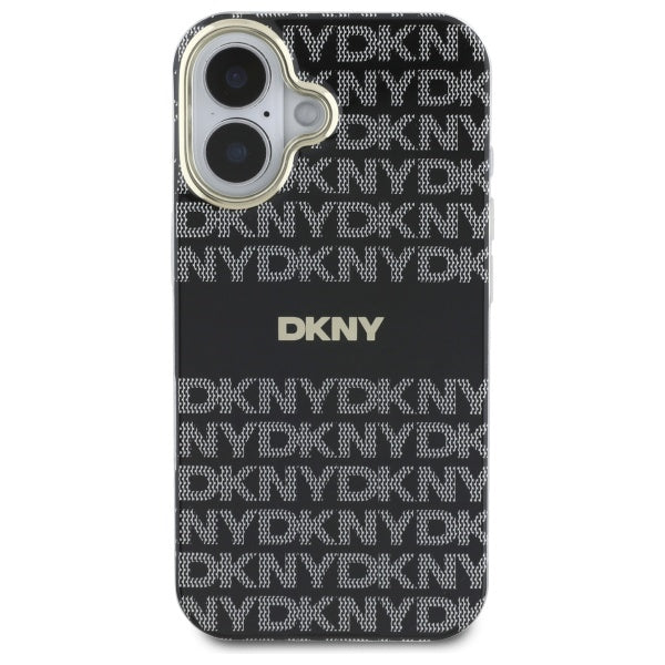 DKNY MagSafe dėklas iPhone 16 – juodas