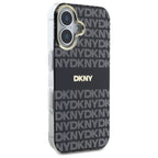 DKNY MagSafe dėklas iPhone 16 – juodas
