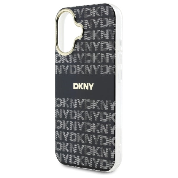 DKNY MagSafe dėklas iPhone 16 – juodas