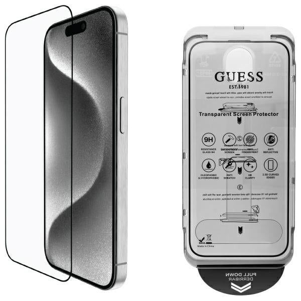 Guess grūdintas stiklas iPhone 16 Pro Max 6,9" – 2.5D