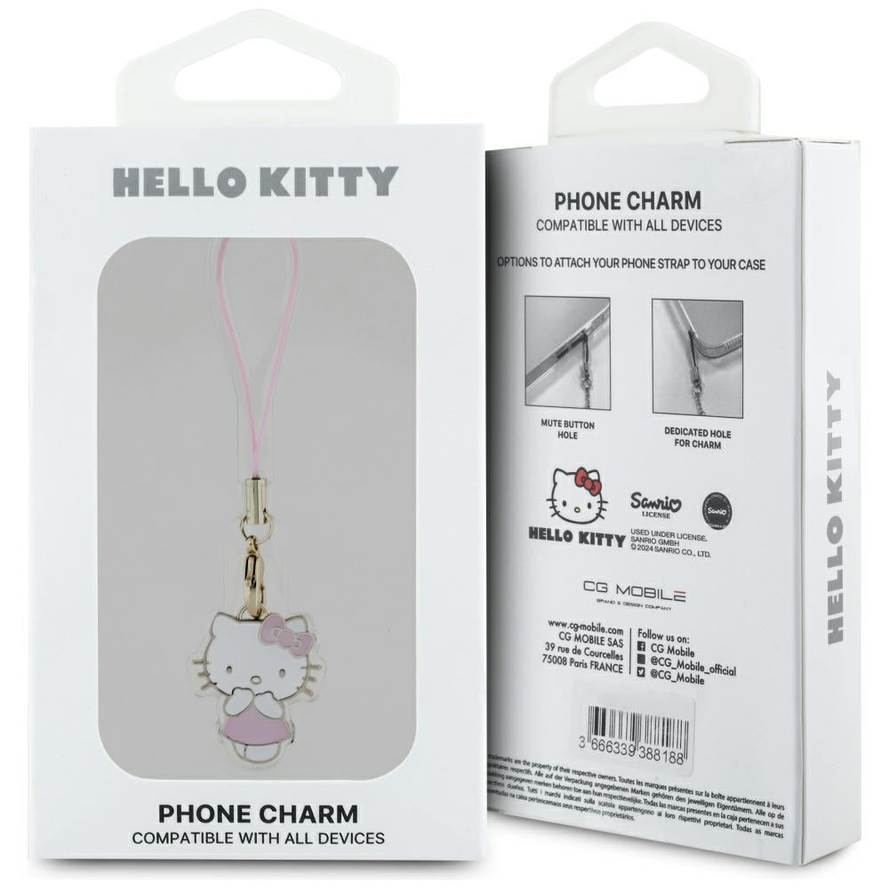 Hello Kitty Charm Kitty mielas pakabukas – rožinė