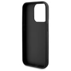 Karl Lagerfeld 3D Rubber dėklas iPhone 15 Pro Max – juodas