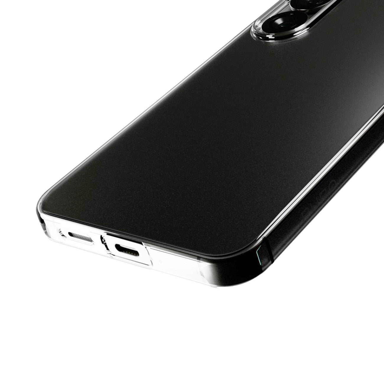 Silikoninis dėklas Puro 03 Nude, skirtas Samsung Galaxy S25 – skaidrus