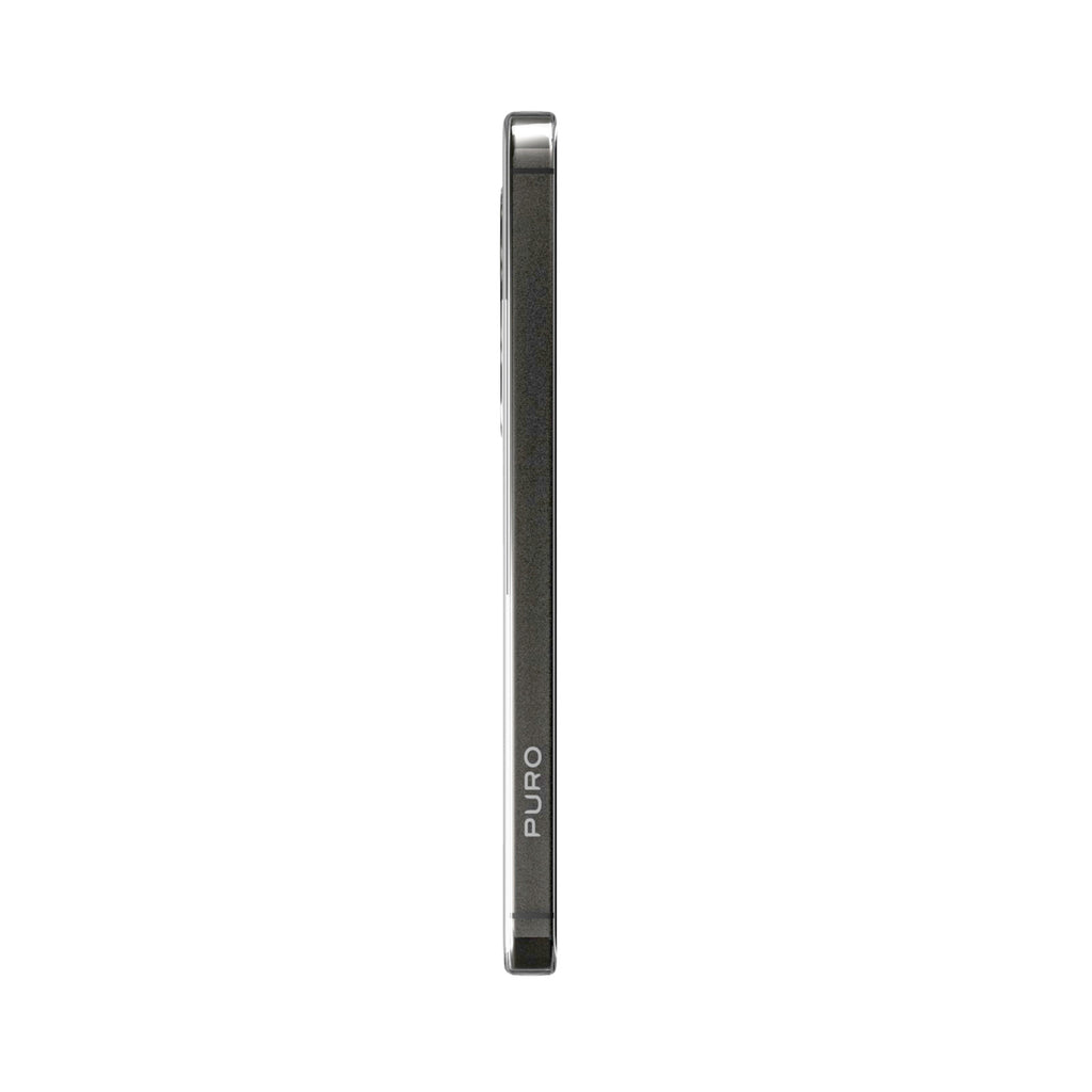 Silikoninis dėklas Puro 03 Nude, skirtas Samsung Galaxy S25 – skaidrus