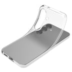 Silikoninis dėklas Puro 03 Nude, skirtas Samsung Galaxy S25 – skaidrus
